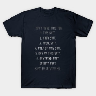 People Shit Text T-Shirt